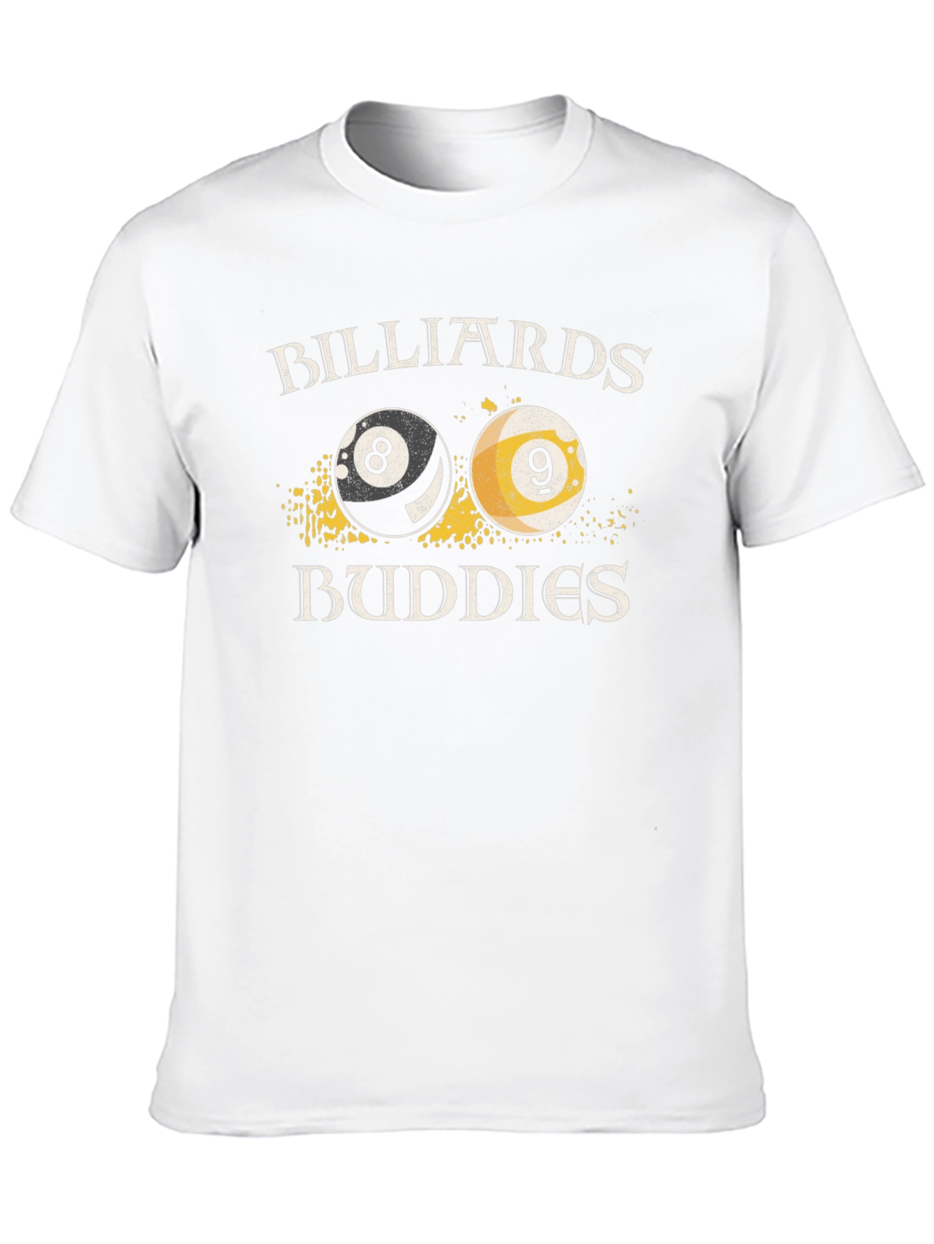 Billiards Buddies Graphic T-Shirt