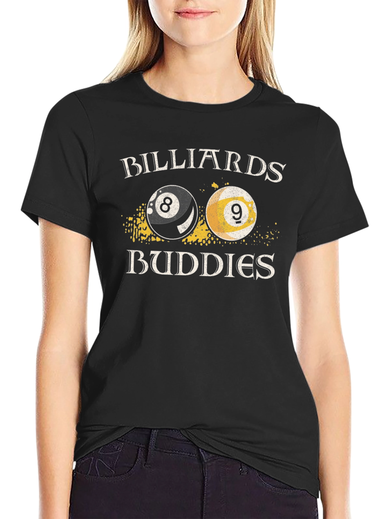 Billiards Buddies Graphic T-Shirt