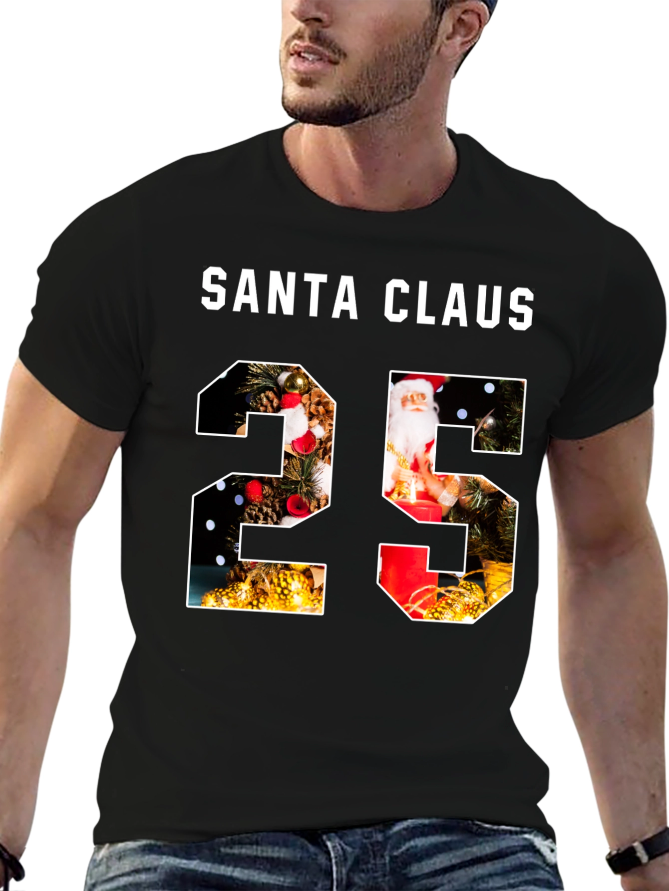 Santa Claus 25 Holiday T-Shirt