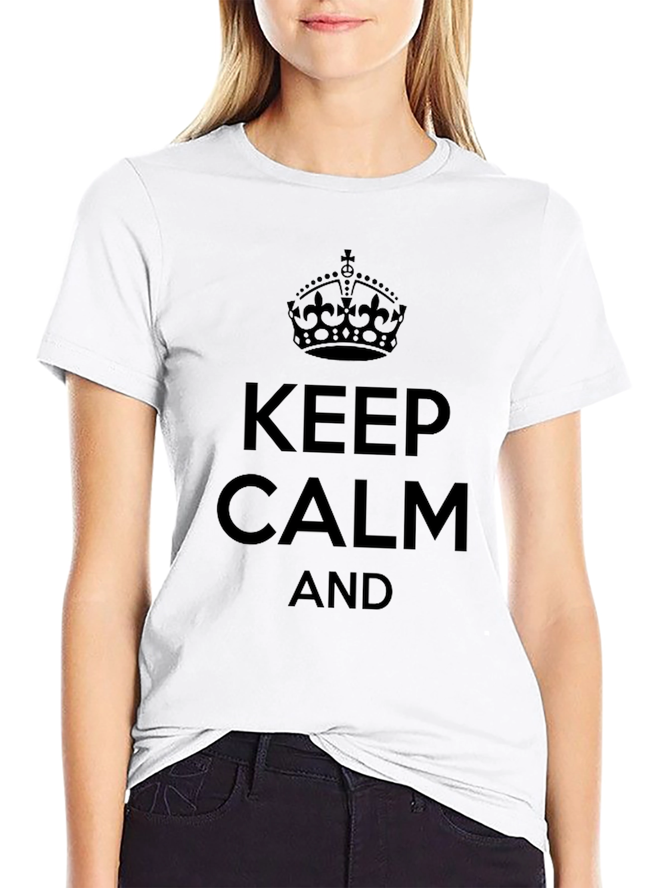 Keep Calm Graphic T-Shirt