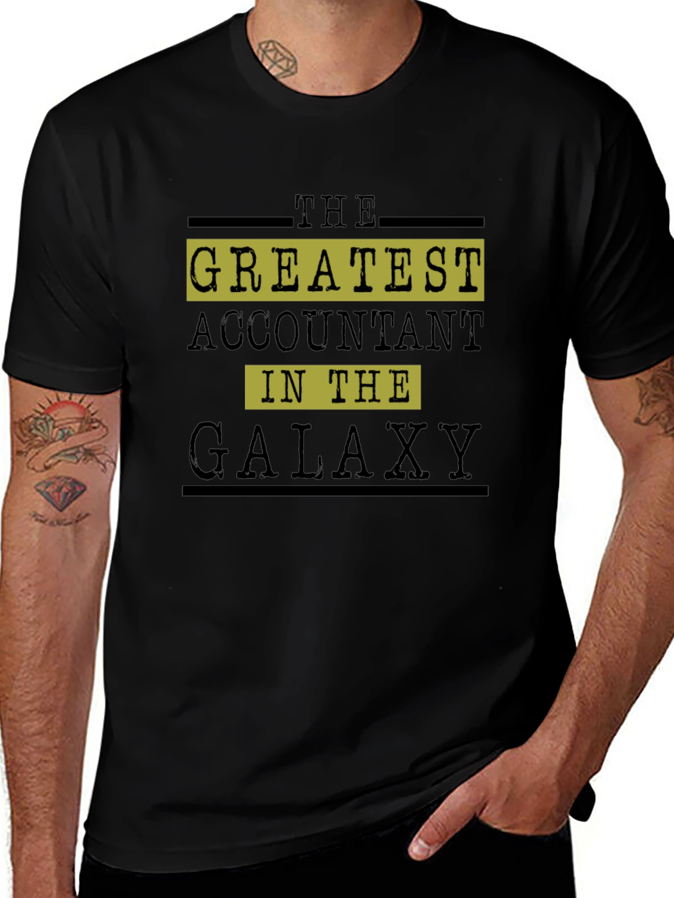Greatest Accountant in the Galaxy Graphic Tee