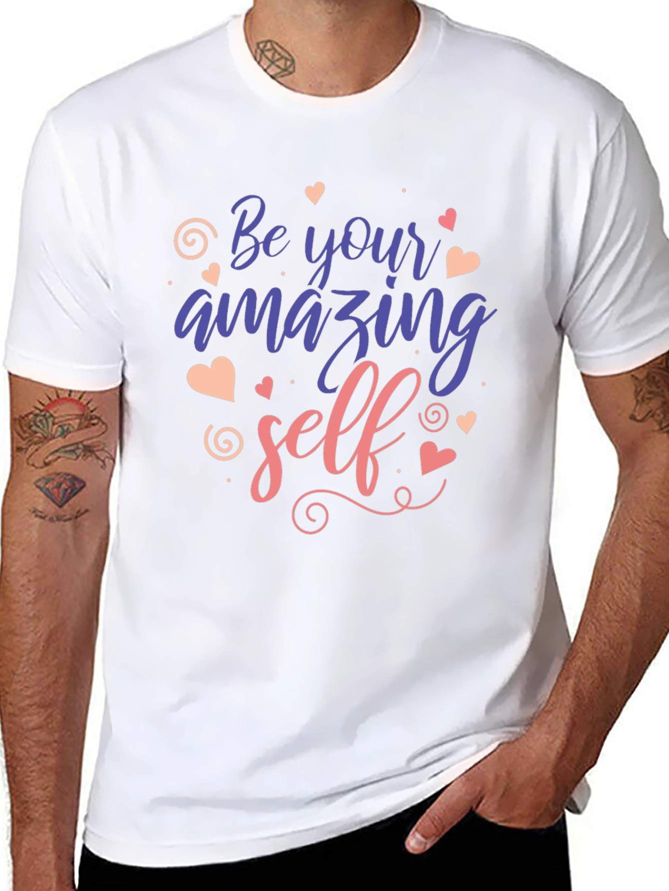 Be Your Amazing Self Graphic T-Shirt