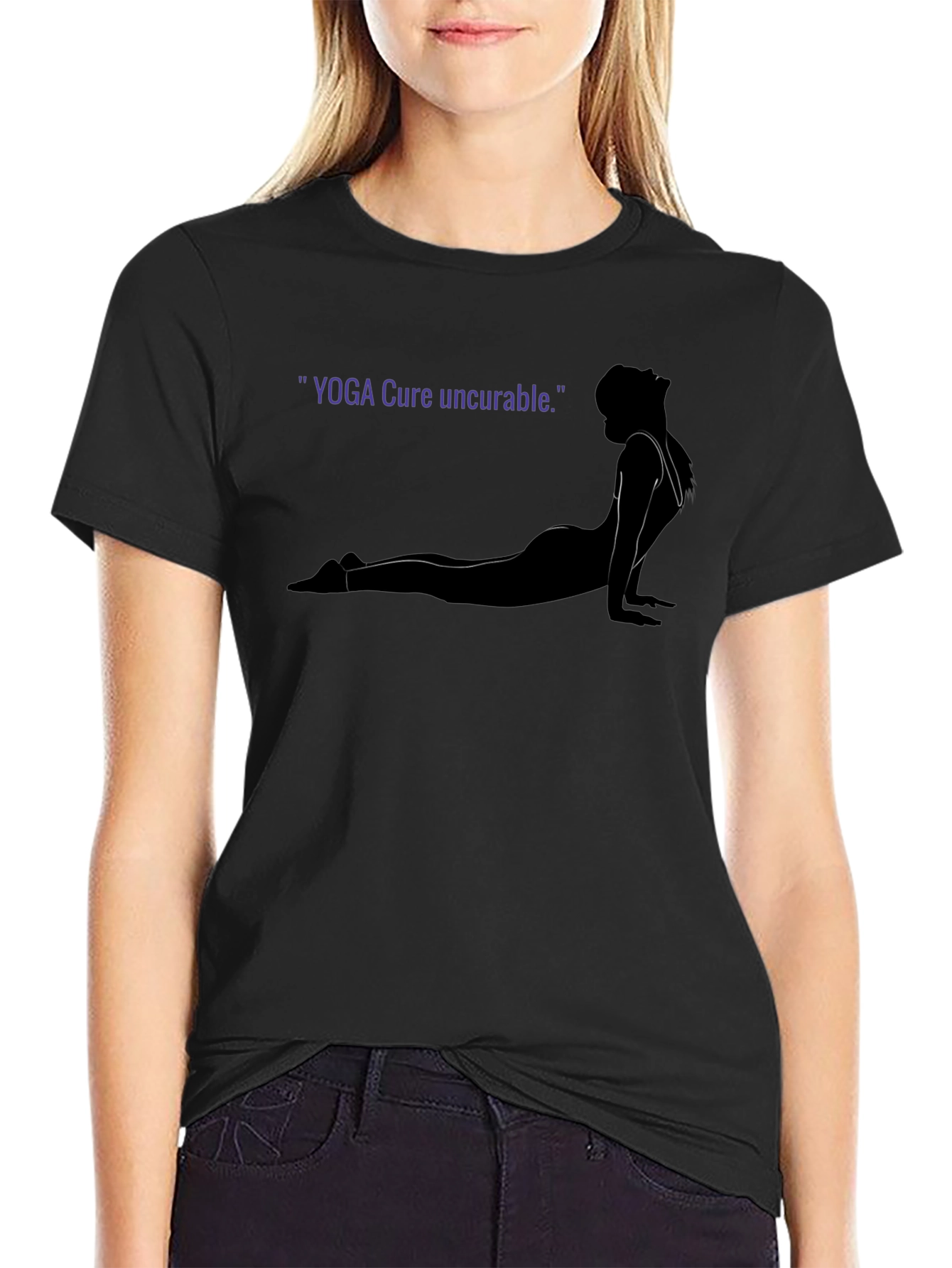 Yoga Cure Uncurable Graphic Tee