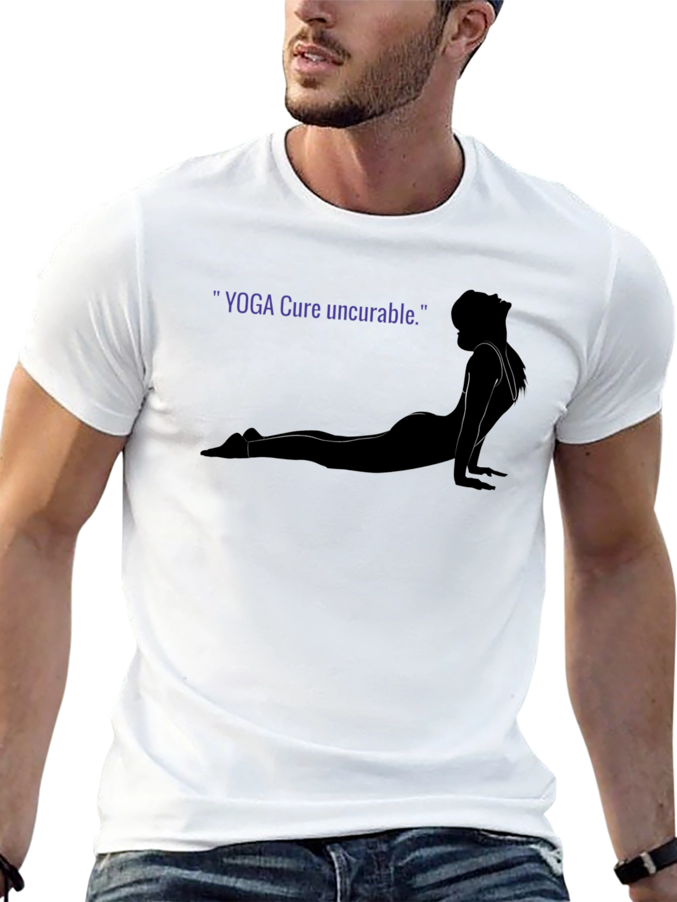 Yoga Cure Uncurable Graphic Tee