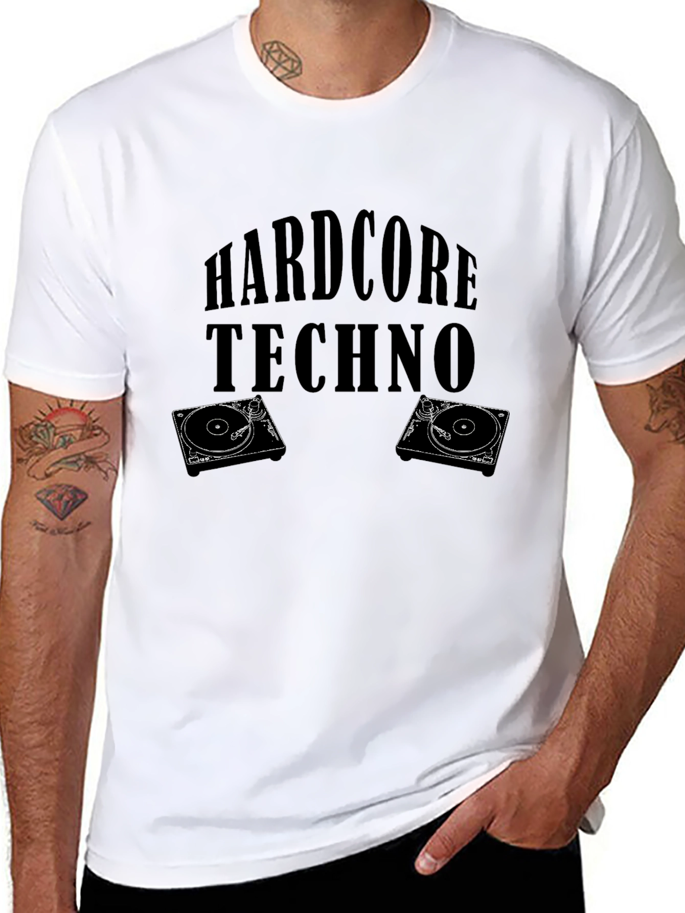 Hardcore Techno DJ T-Shirt