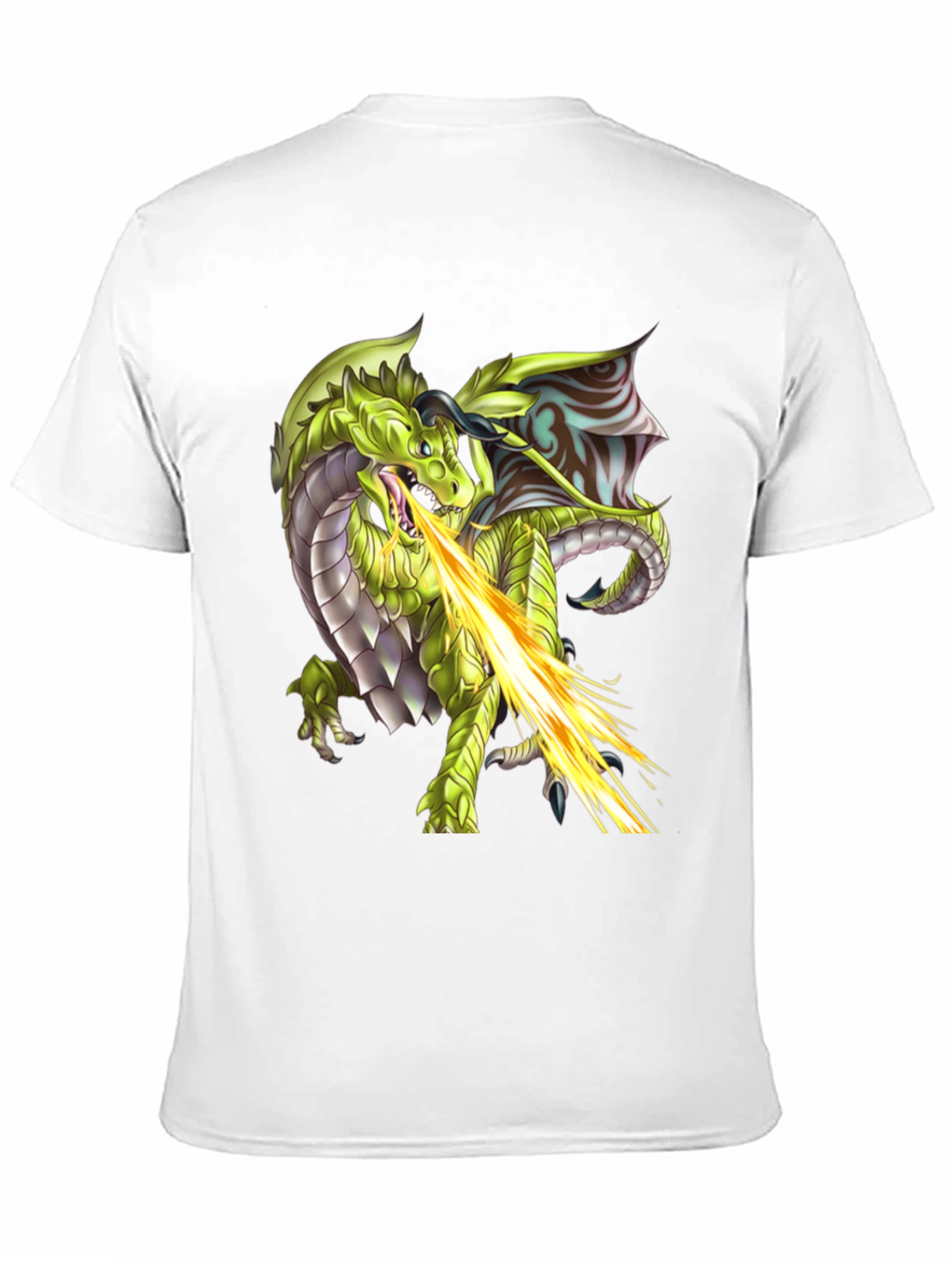 Dragon Fire Graphic T-Shirt - Black