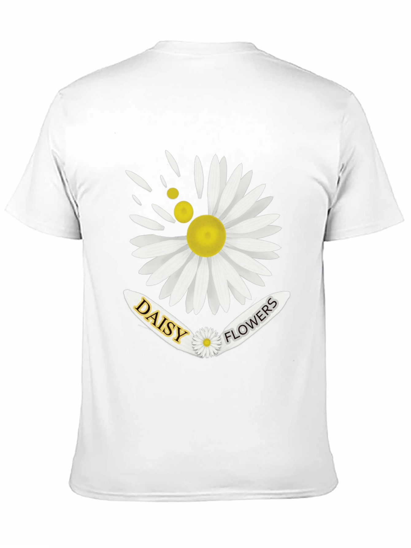 Daisy Flowers Graphic Print T-Shirt