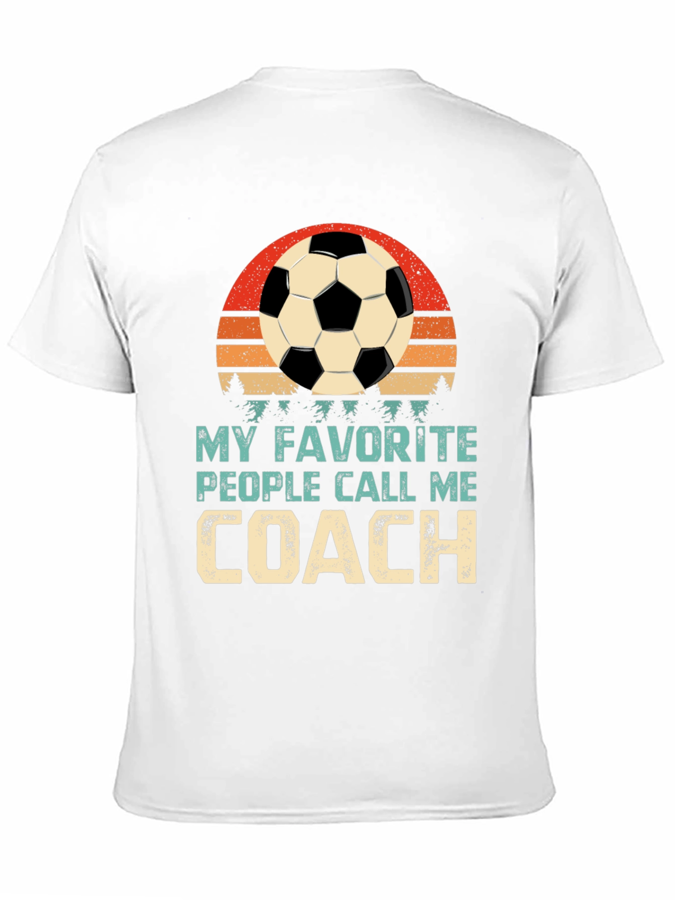 My Favorite People Call Me Coach Graphic Tee