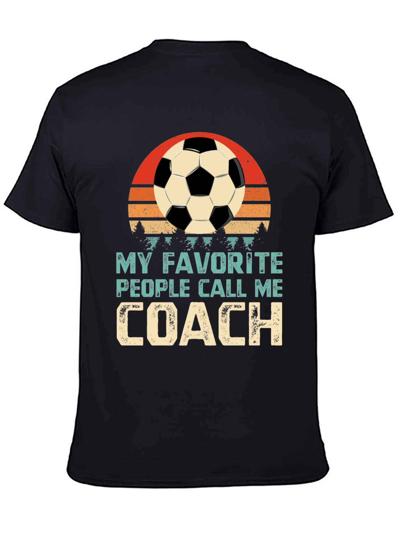 My Favorite People Call Me Coach Graphic Tee