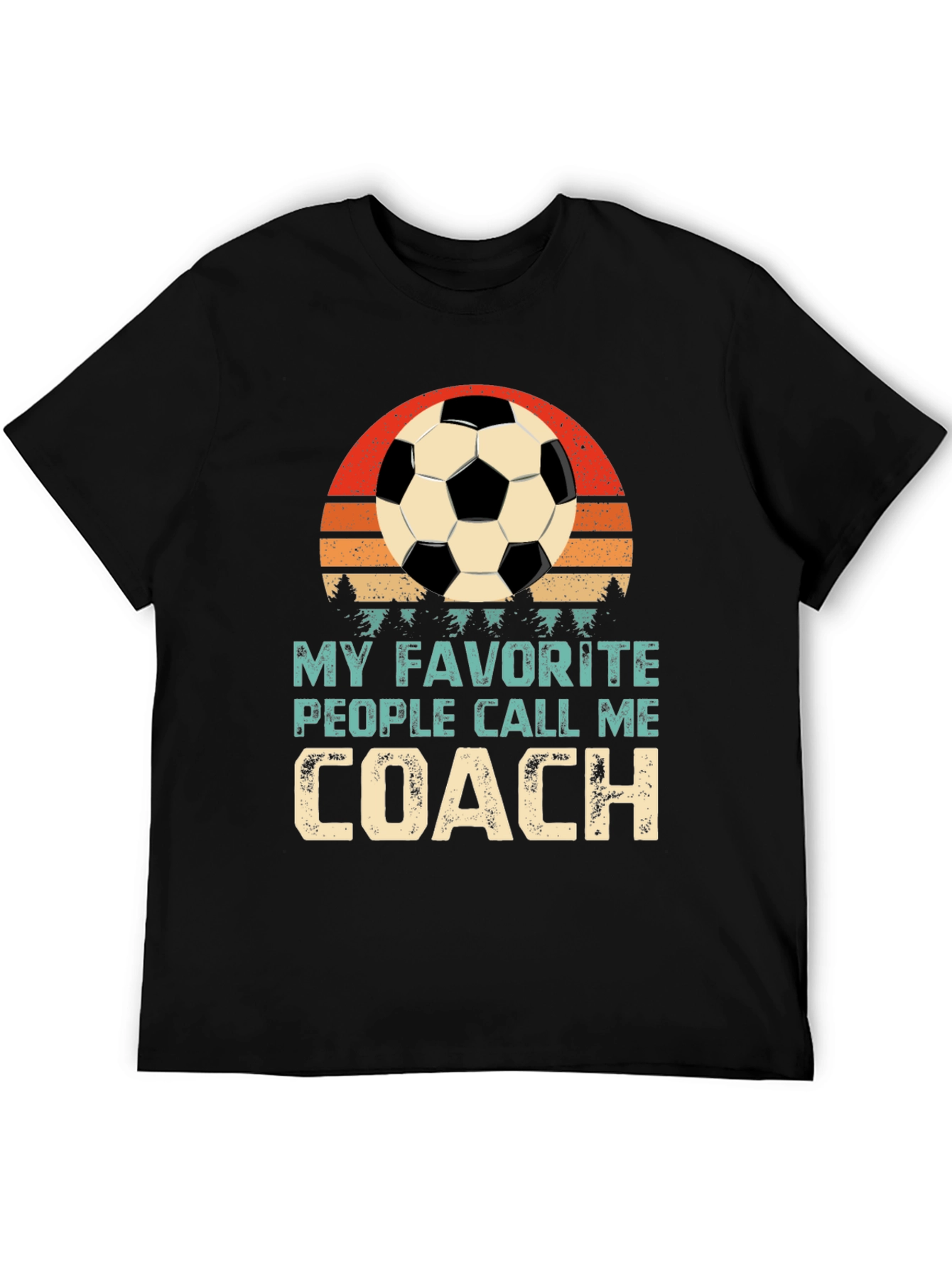 My Favorite People Call Me Coach Graphic Tee