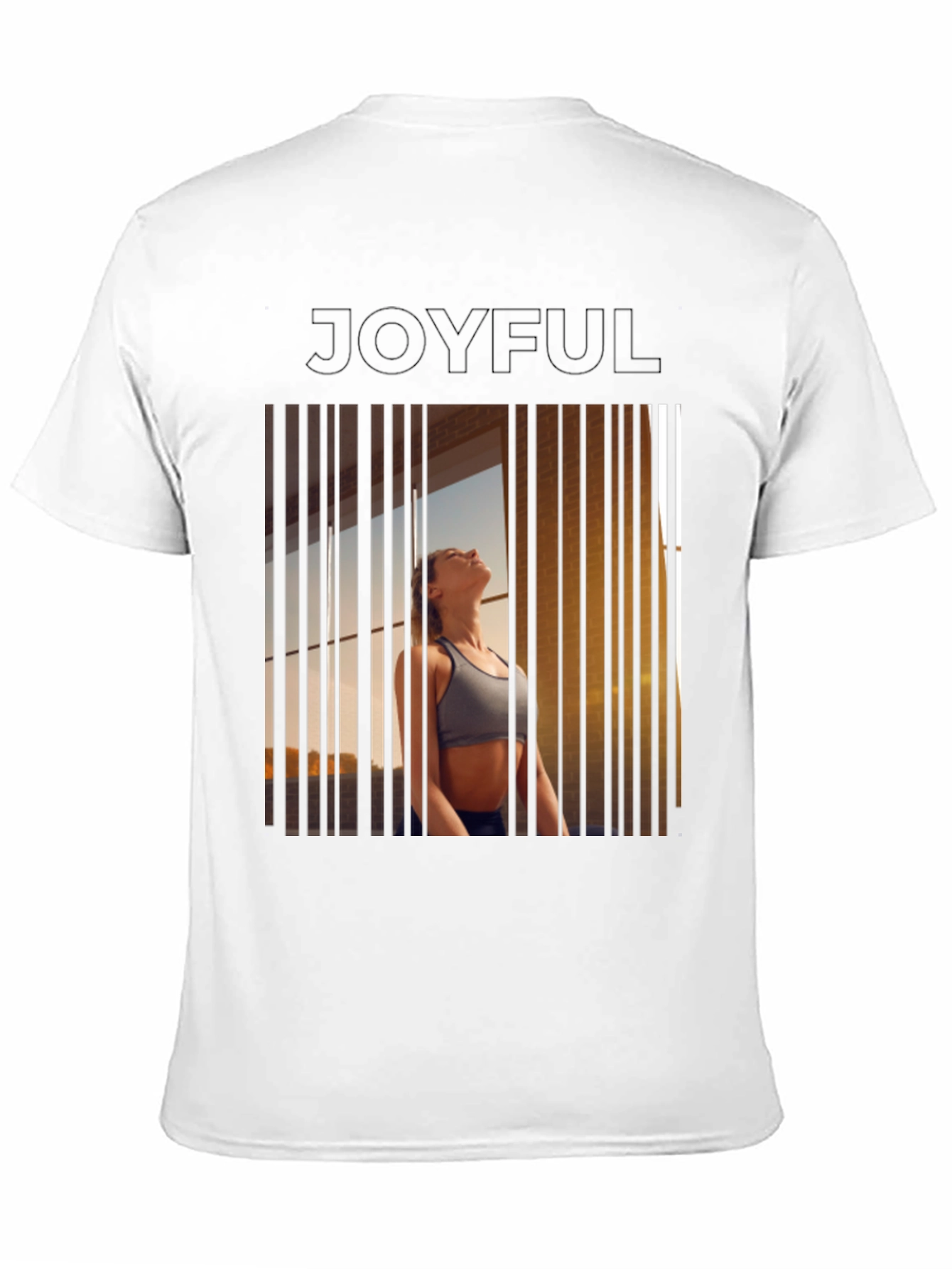 Joyful Meditation T-Shirt - Yoga Inspired Design