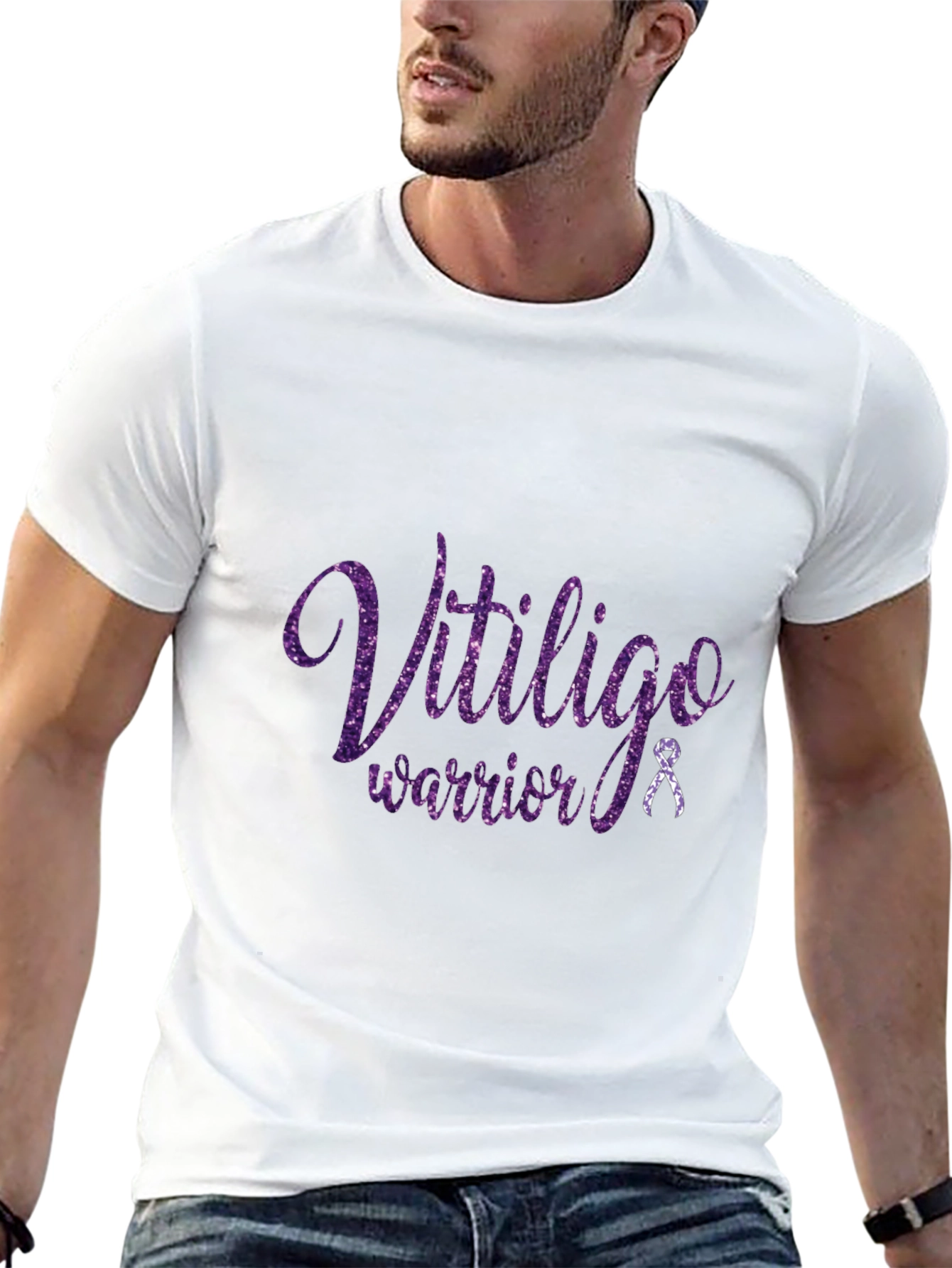 Vitiligo Warrior Awareness Tee