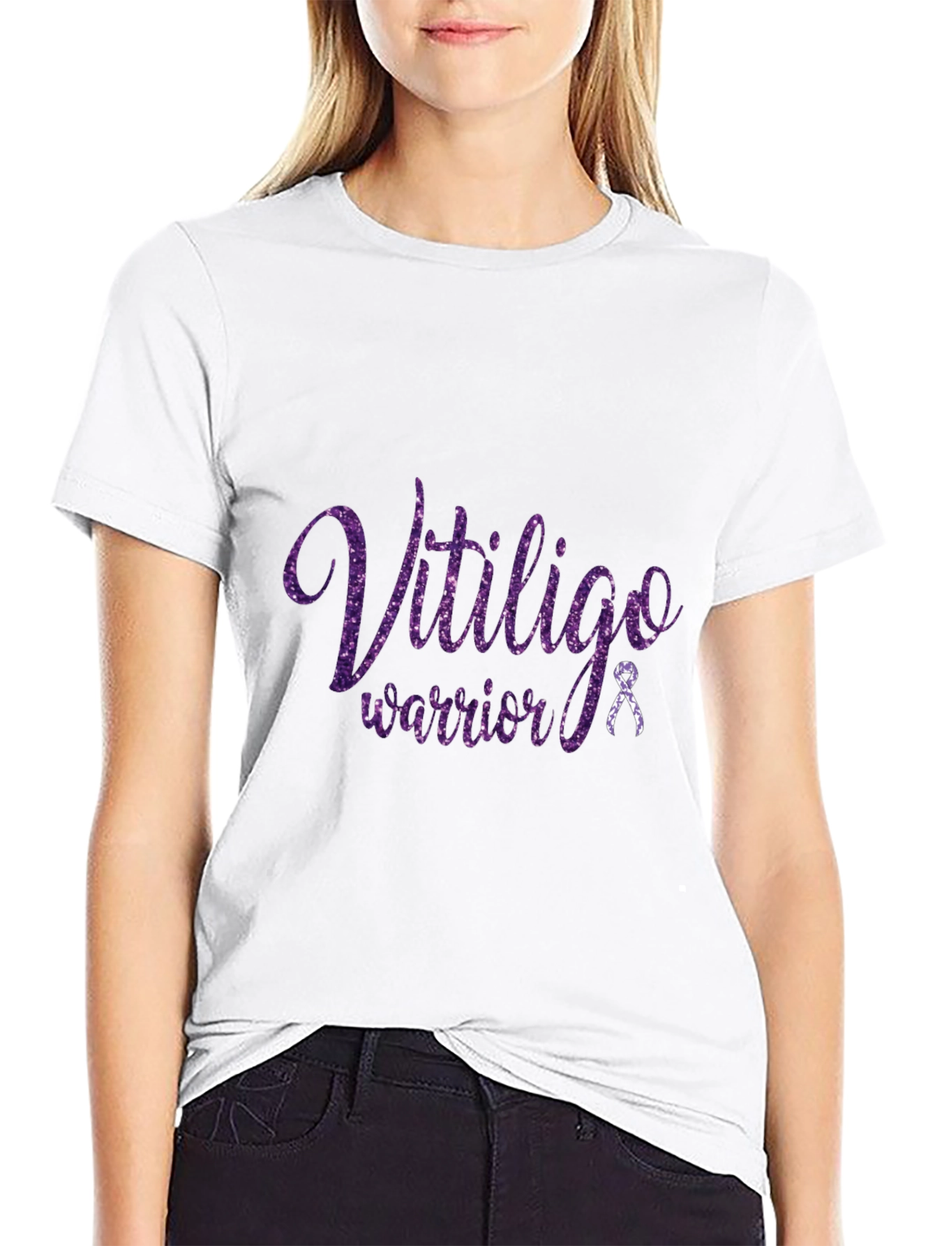 Vitiligo Warrior Awareness Tee