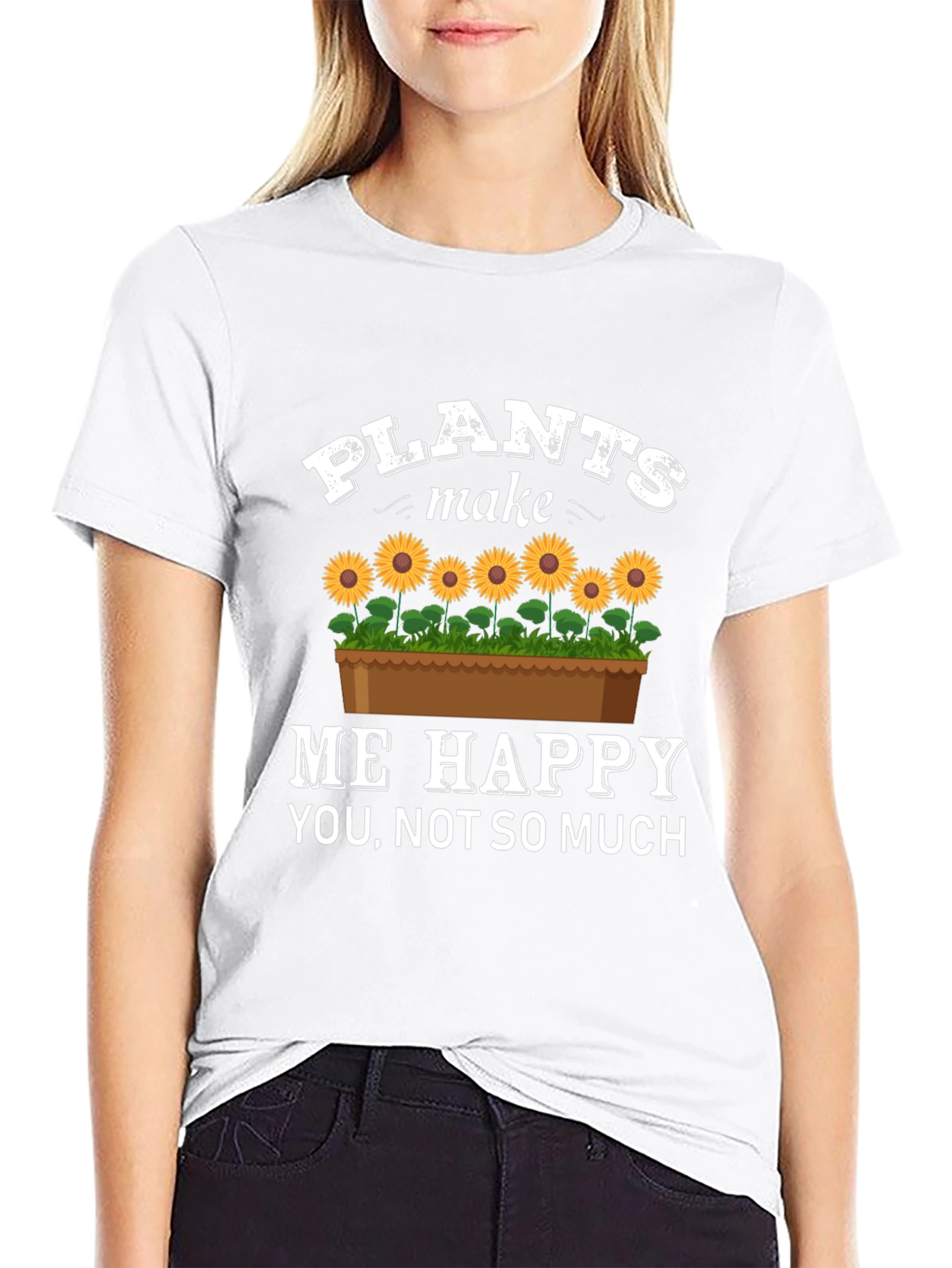 Plants Make Me Happy T-Shirt