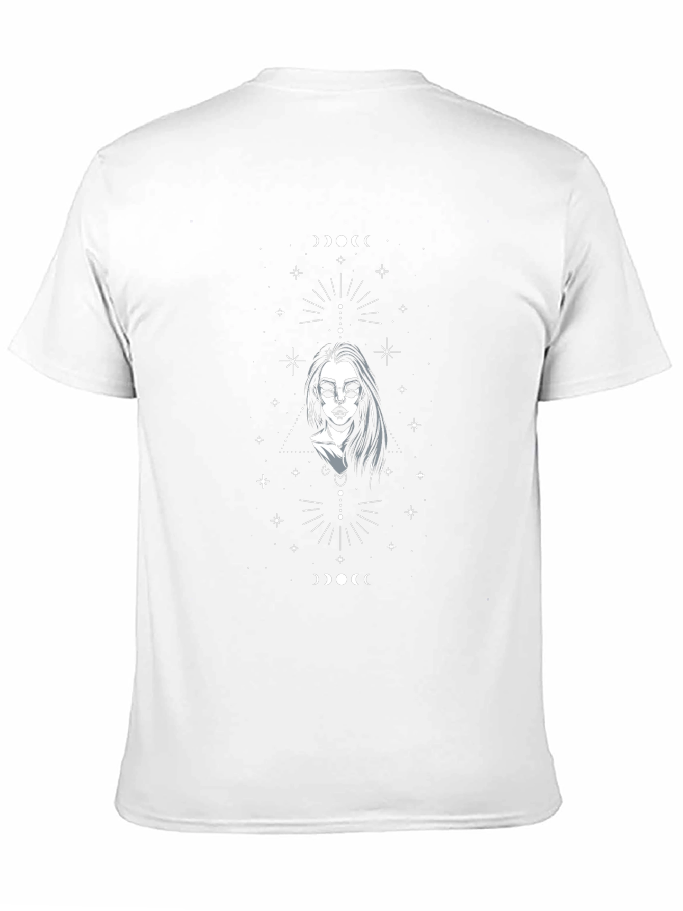 Celestial Mystic Woman Graphic Tee