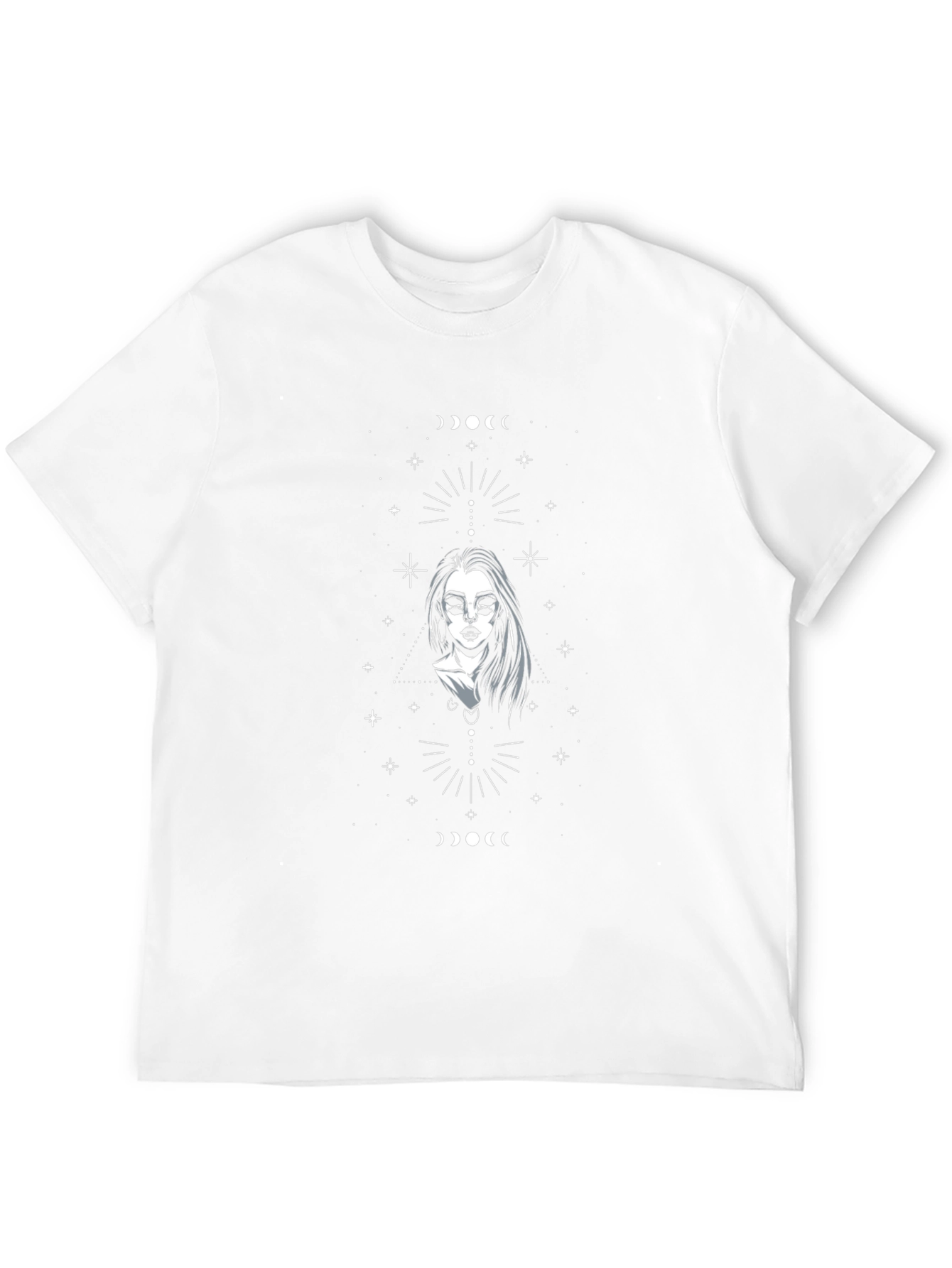 Celestial Mystic Woman Graphic Tee