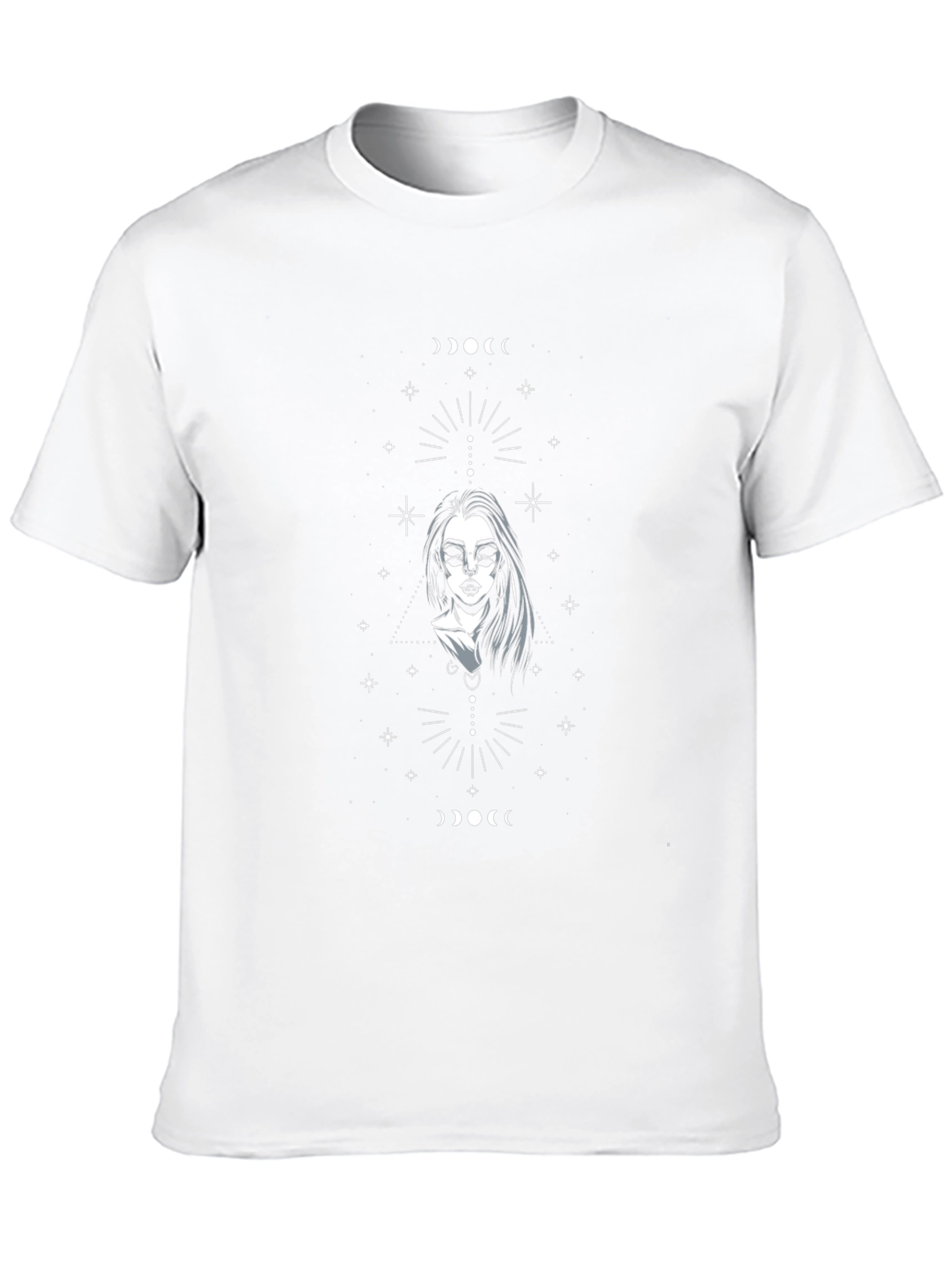 Celestial Mystic Woman Graphic Tee