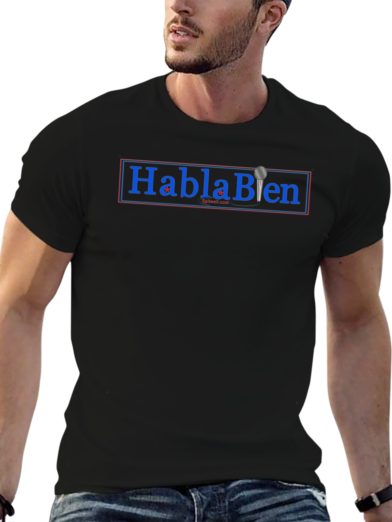 Habla Bien Black T-Shirt