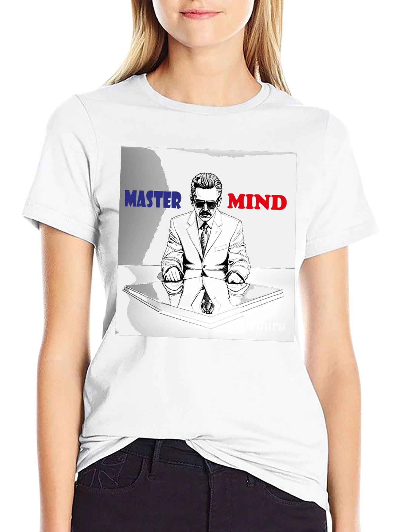Master Mind Graphic Tee - Stylish Black T-Shirt