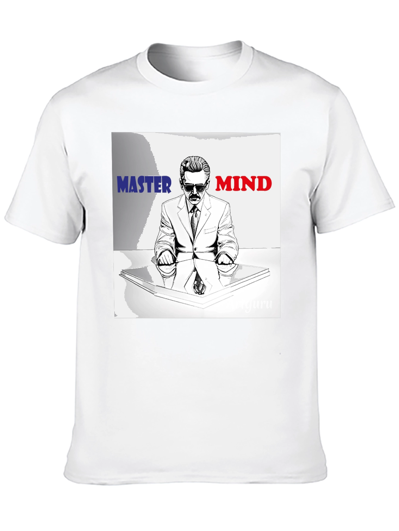 Master Mind Graphic Tee - Stylish Black T-Shirt