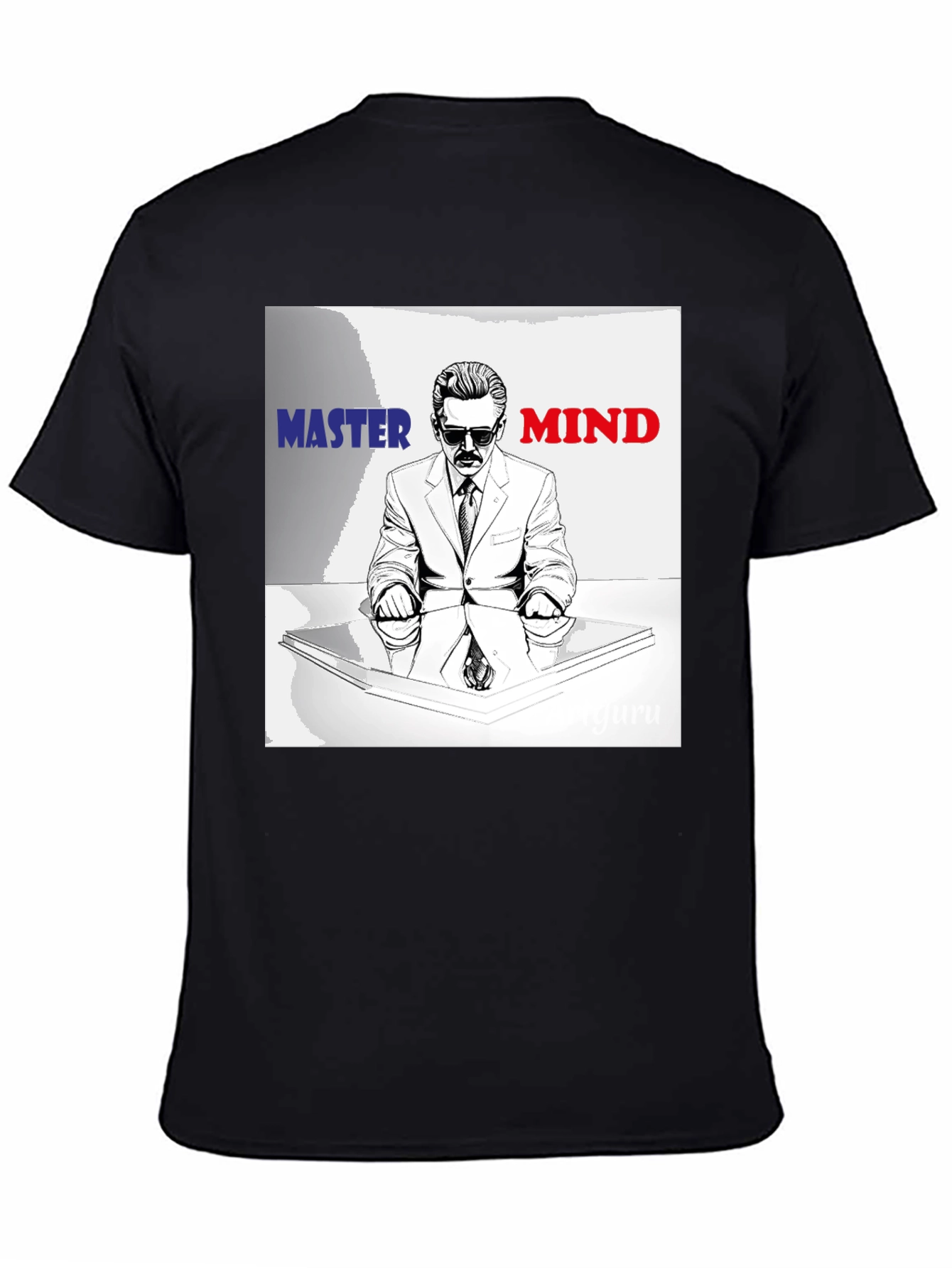 Master Mind Graphic Tee - Stylish Black T-Shirt