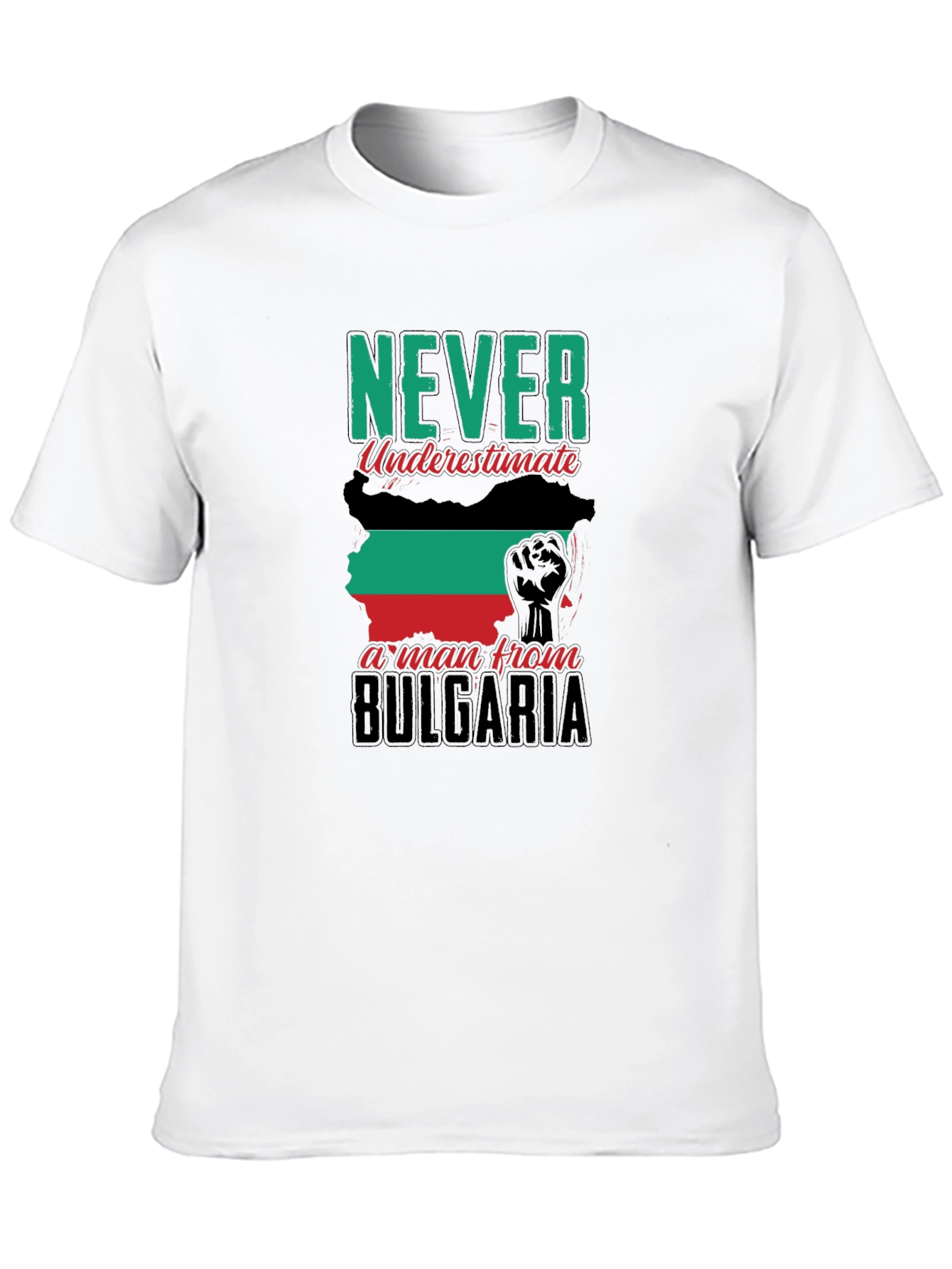 Bulgaria Pride Black T-Shirt