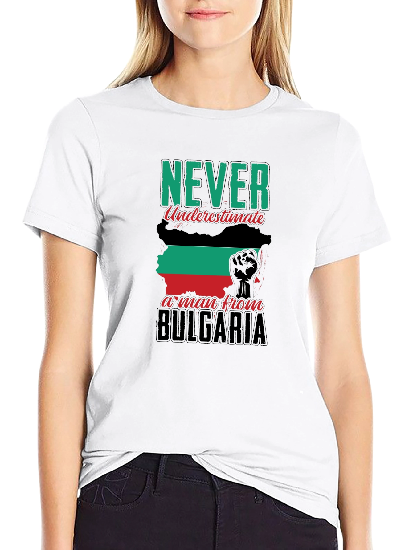 Bulgaria Pride Black T-Shirt