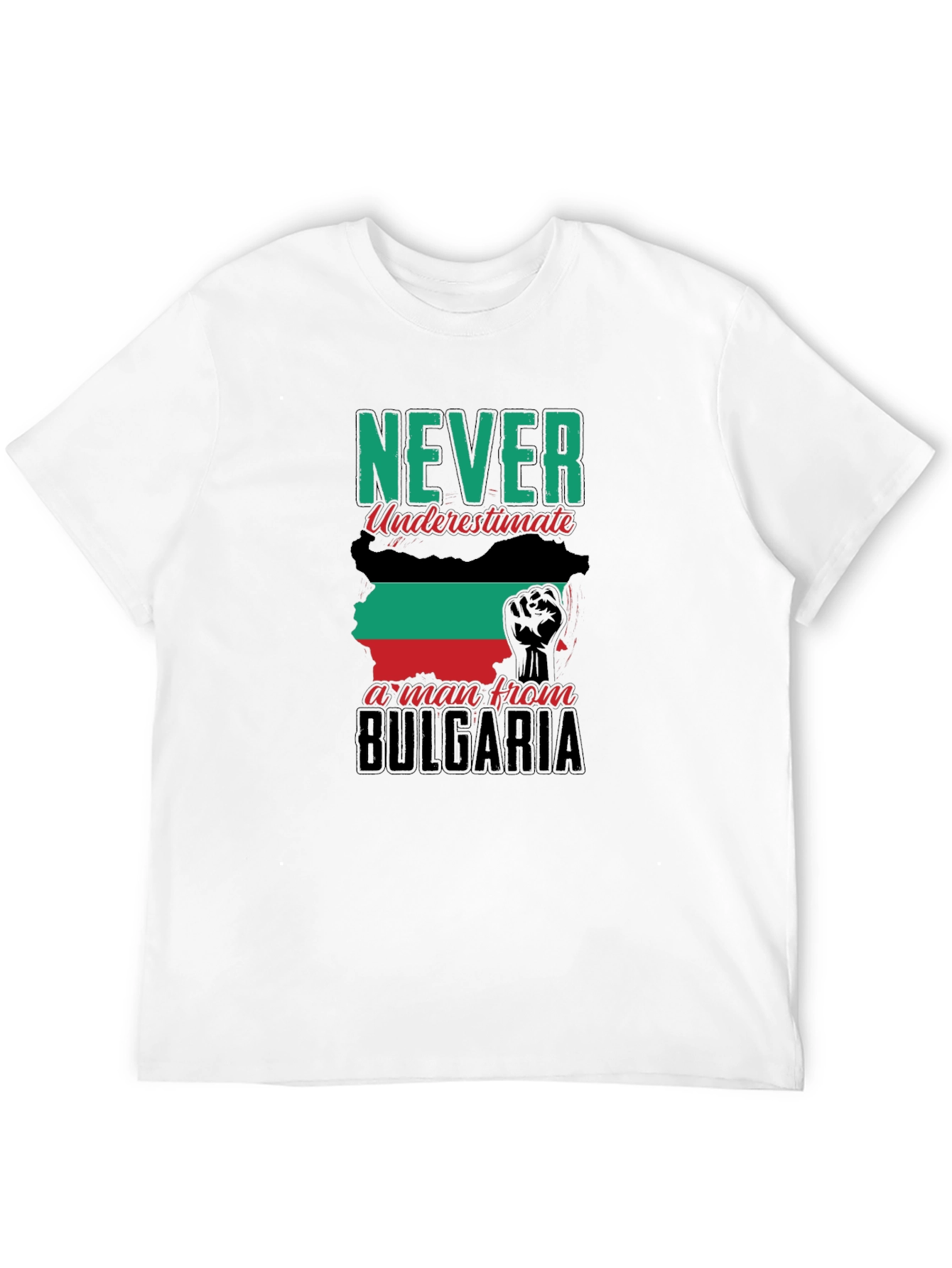 Bulgaria Pride Black T-Shirt