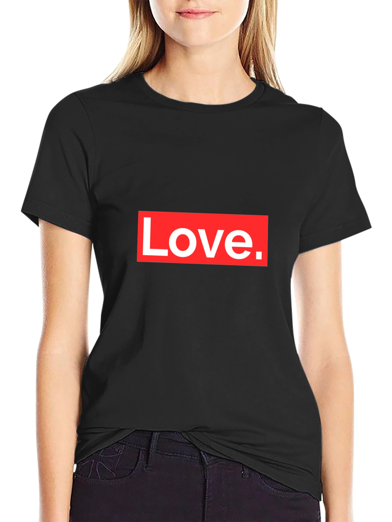 Love Graphic Tee - Red Box Logo