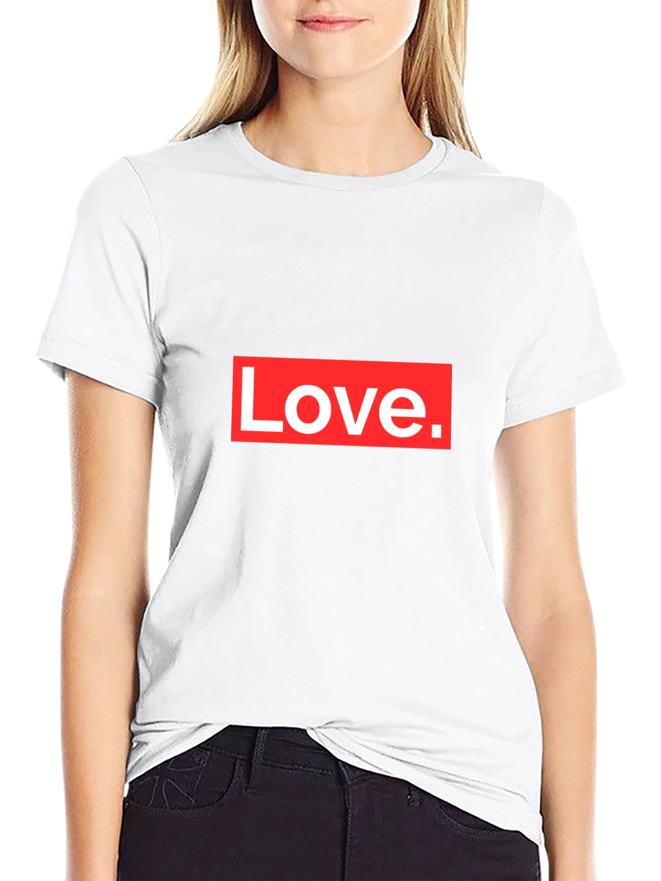 Love Graphic Tee - Red Box Logo