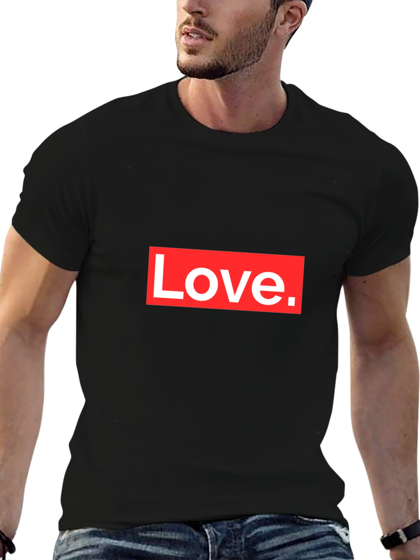 Love Graphic Tee - Red Box Logo