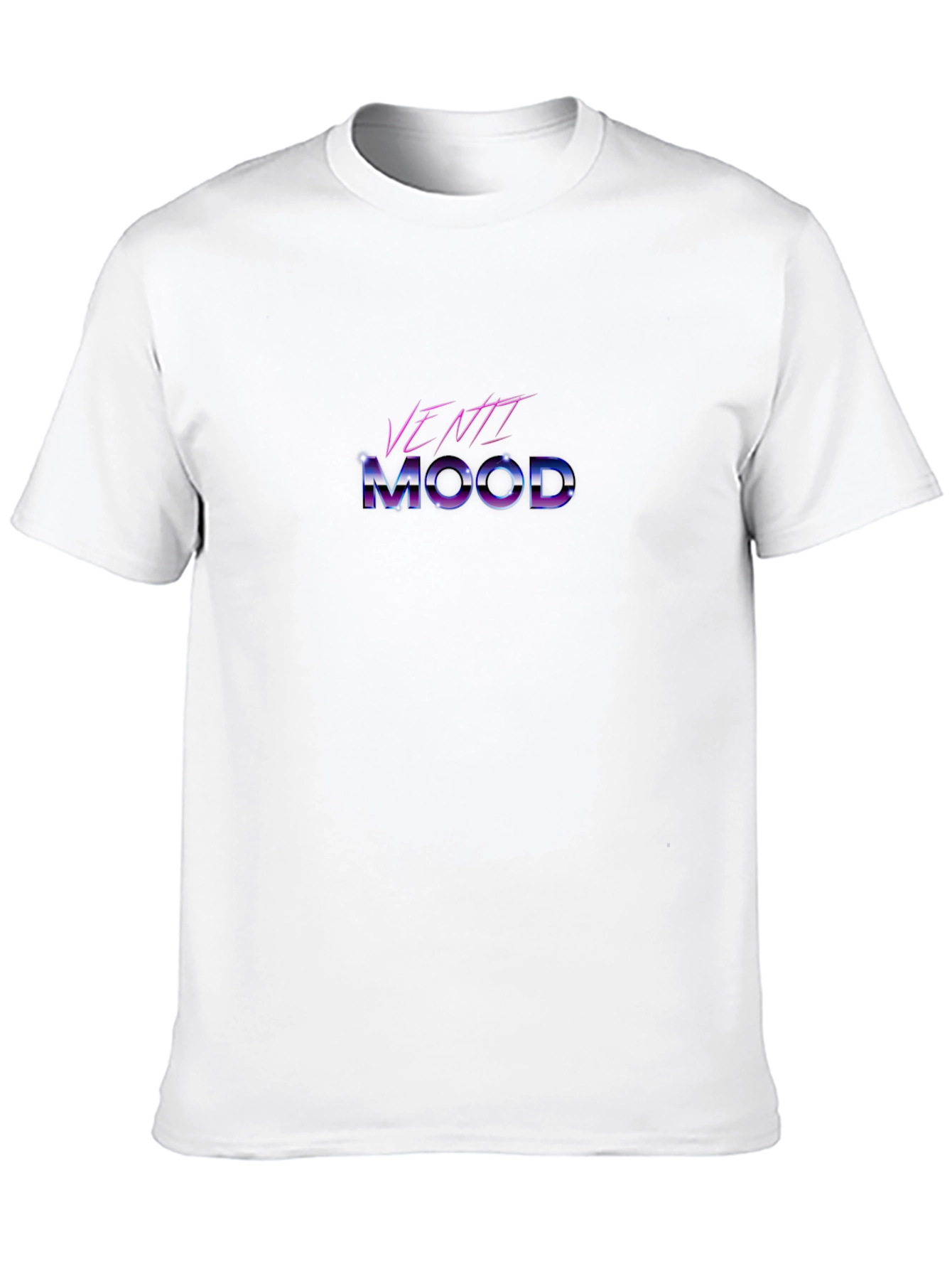 Venti Mood Retro T-Shirt - Black