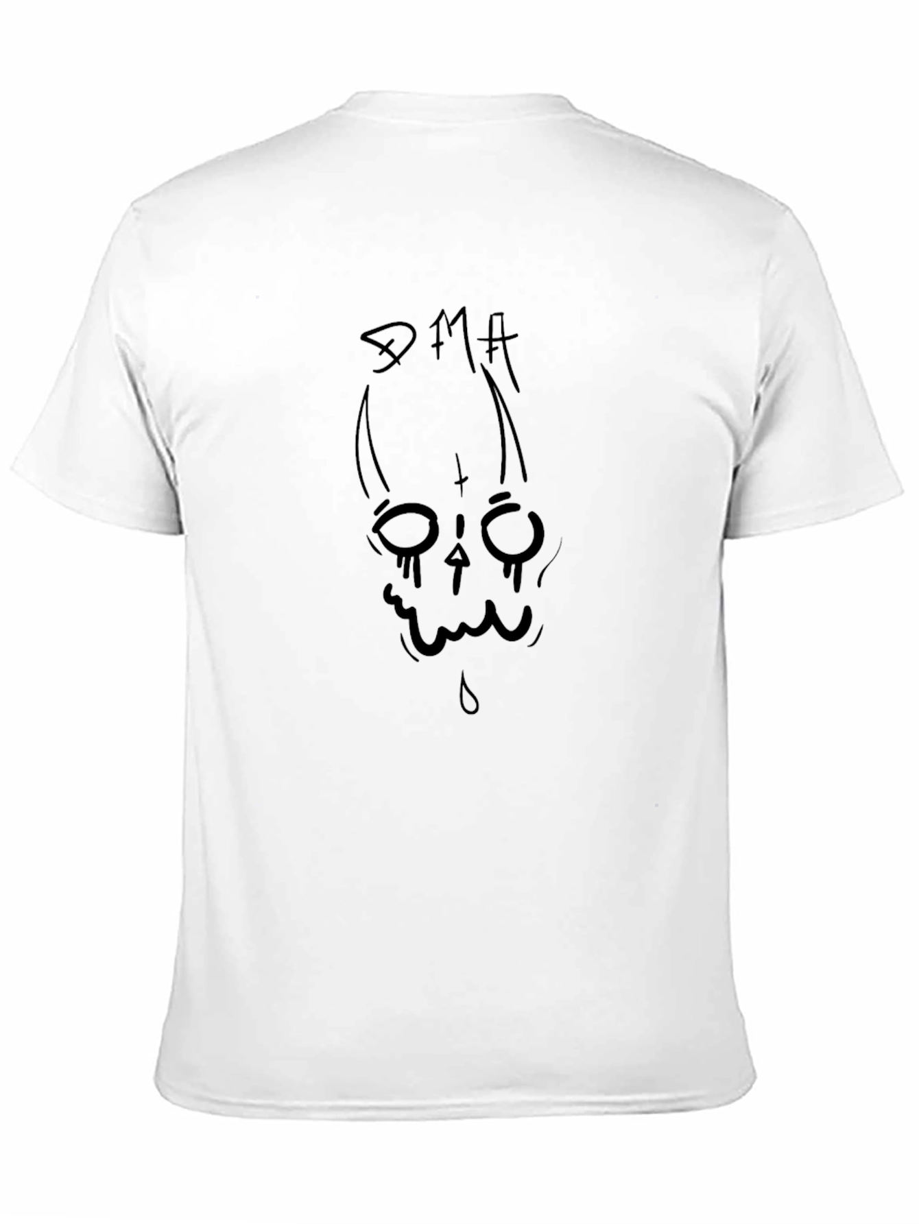DMA Skull Graphic Black T-Shirt