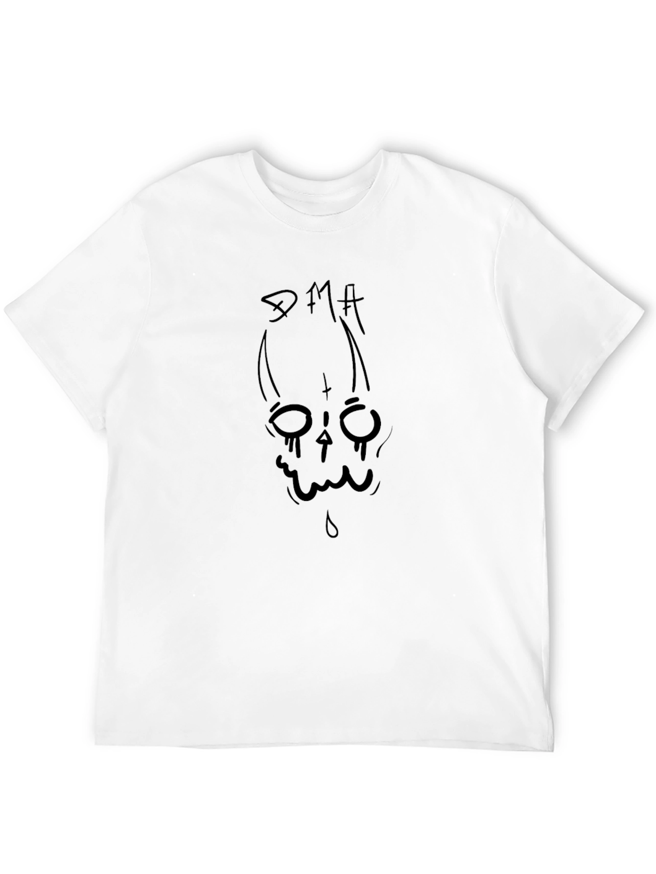 DMA Skull Graphic Black T-Shirt