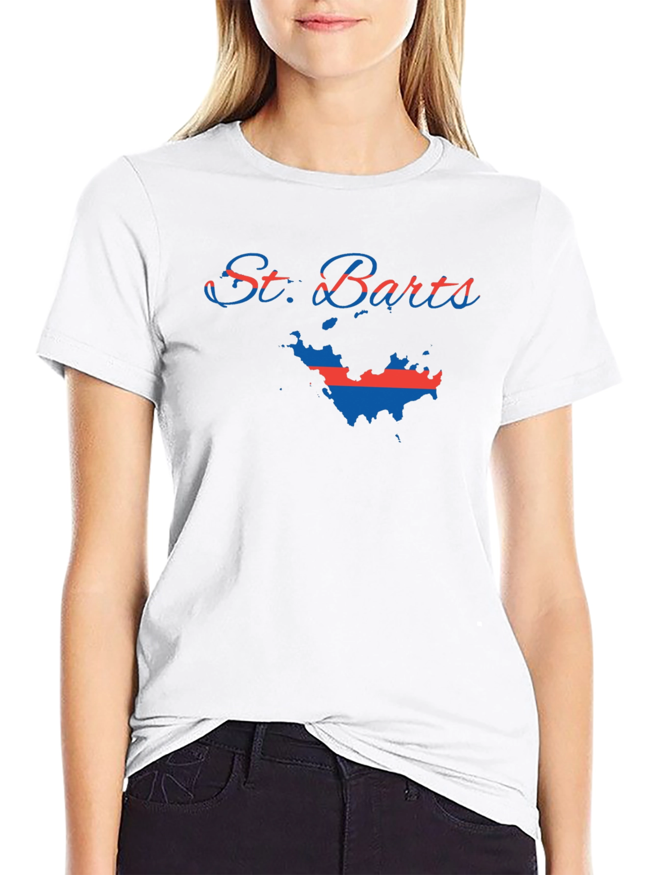 St. Barts Flag T-Shirt - Island Pride