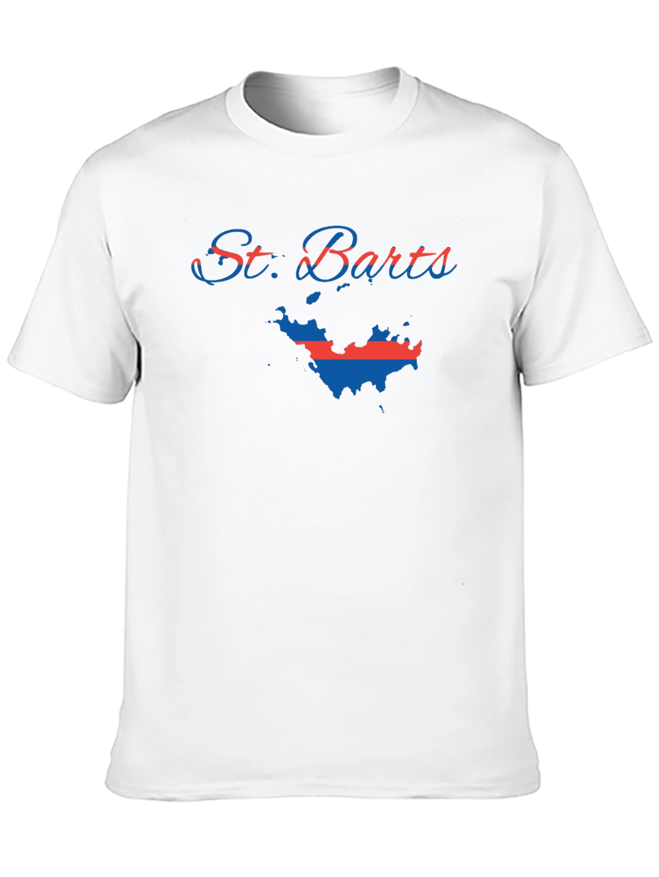 St. Barts Flag T-Shirt - Island Pride
