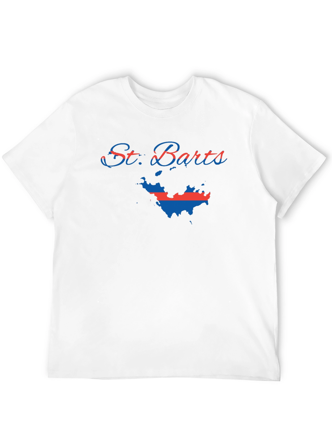 St. Barts Flag T-Shirt - Island Pride
