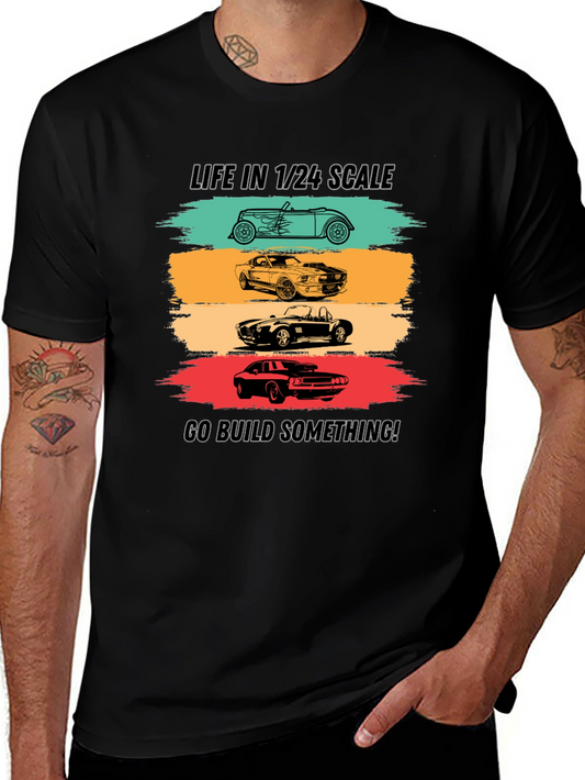 Life in 1/24 Scale Car Enthusiast T-Shirt