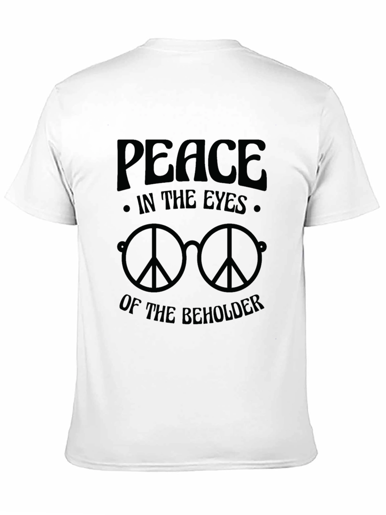 Peace in the Eyes T-Shirt - Retro Style
