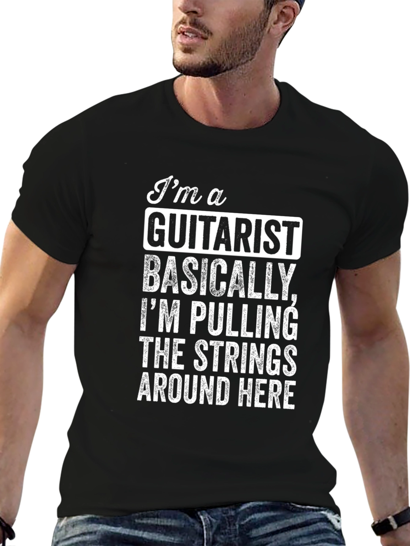 Im A Guitarist Graphic T-Shirt - Music Lover Tee