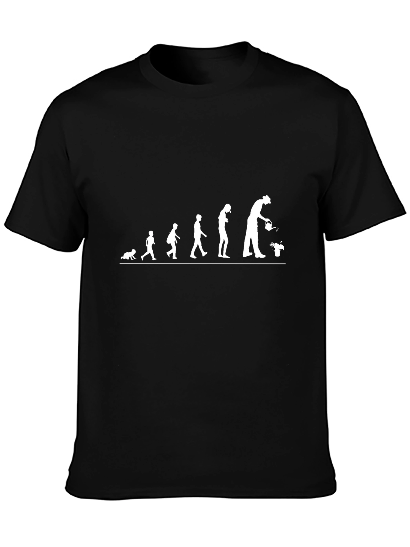 Gardener Evolution Graphic T-Shirt - Black