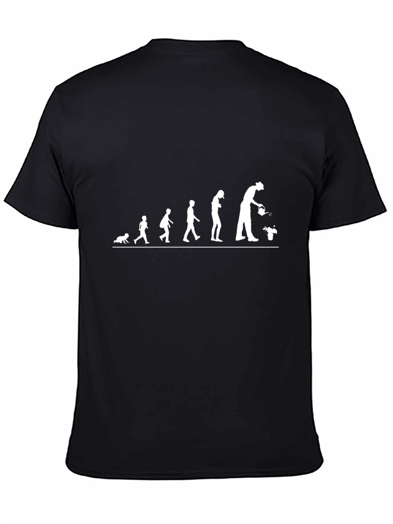 Gardener Evolution Graphic T-Shirt - Black