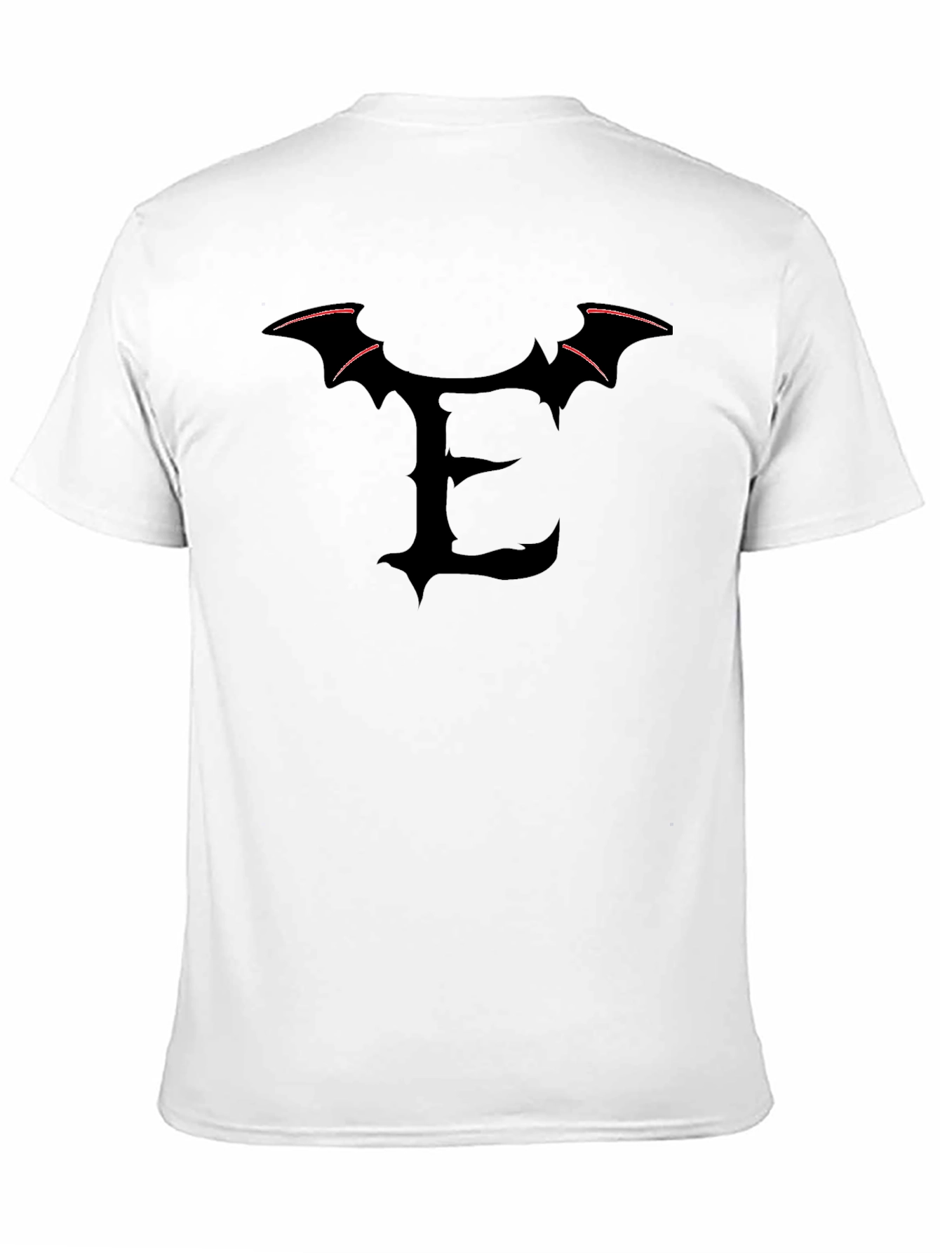 Black E-Bat Graphic Tee
