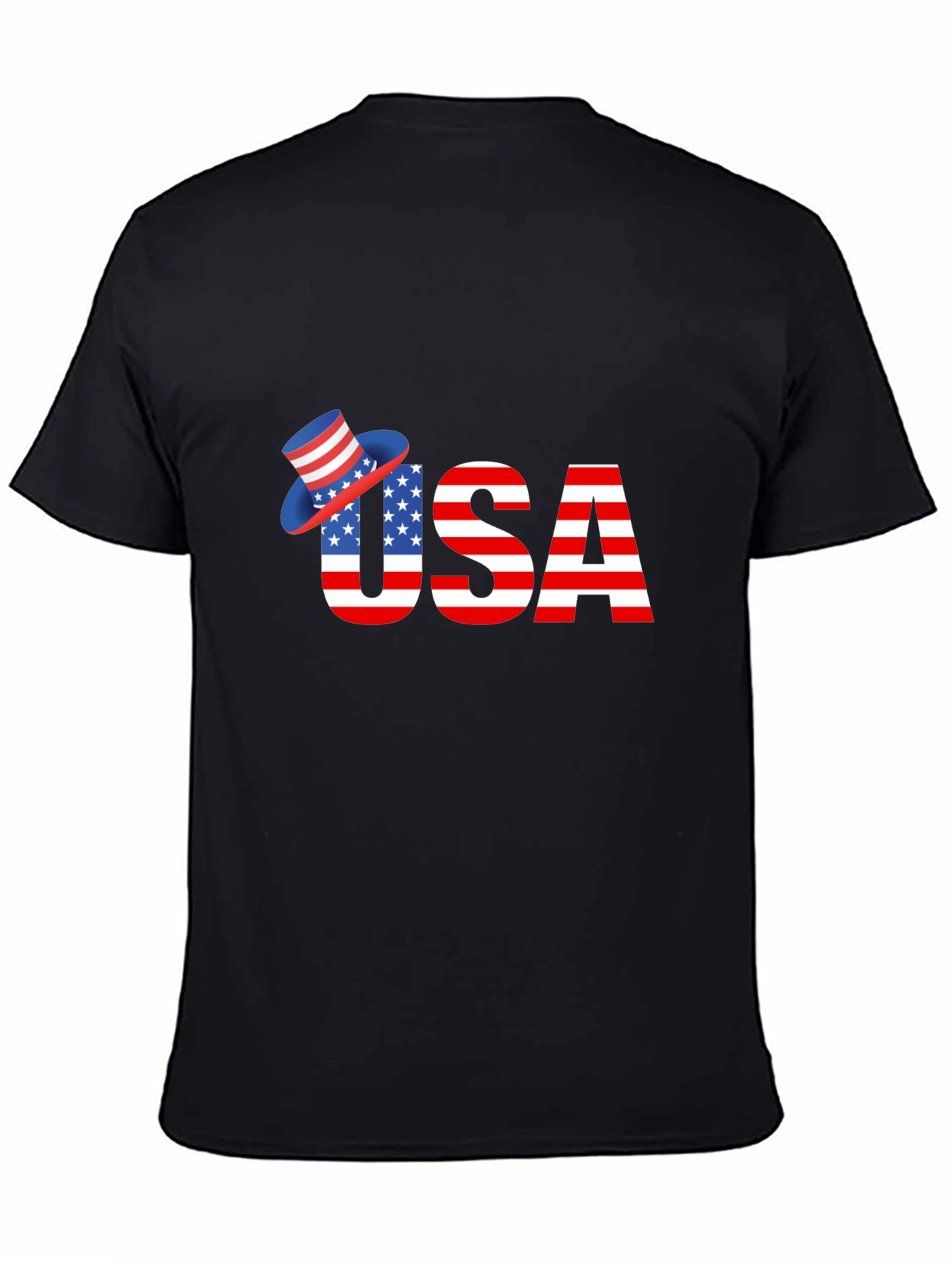 Patriotic USA T-Shirt - American Flag Design