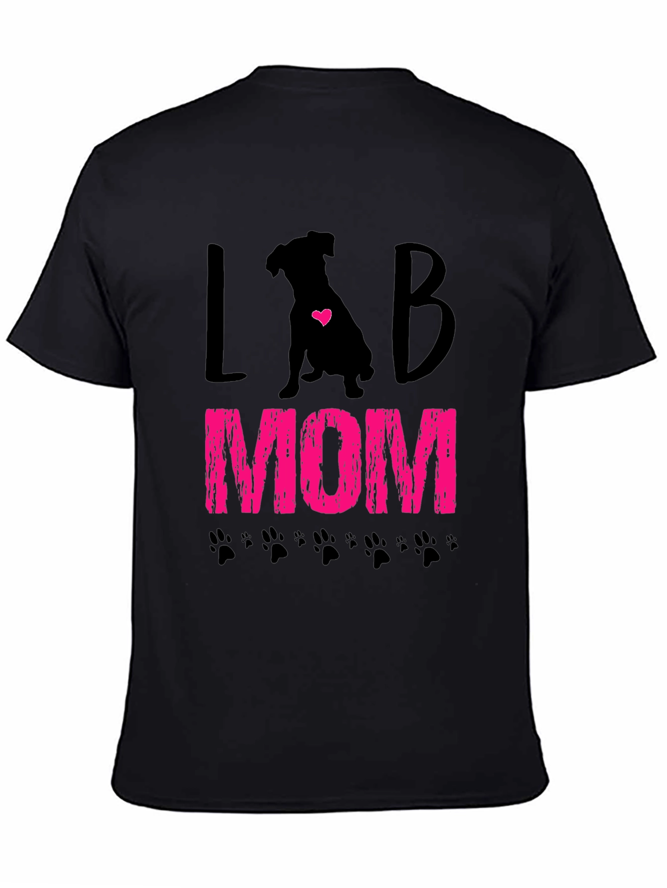 Lab Mom T-Shirt - Cute Dog Lover Tee