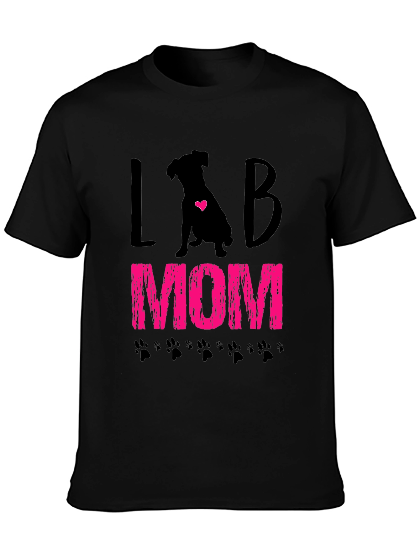 Lab Mom T-Shirt - Cute Dog Lover Tee