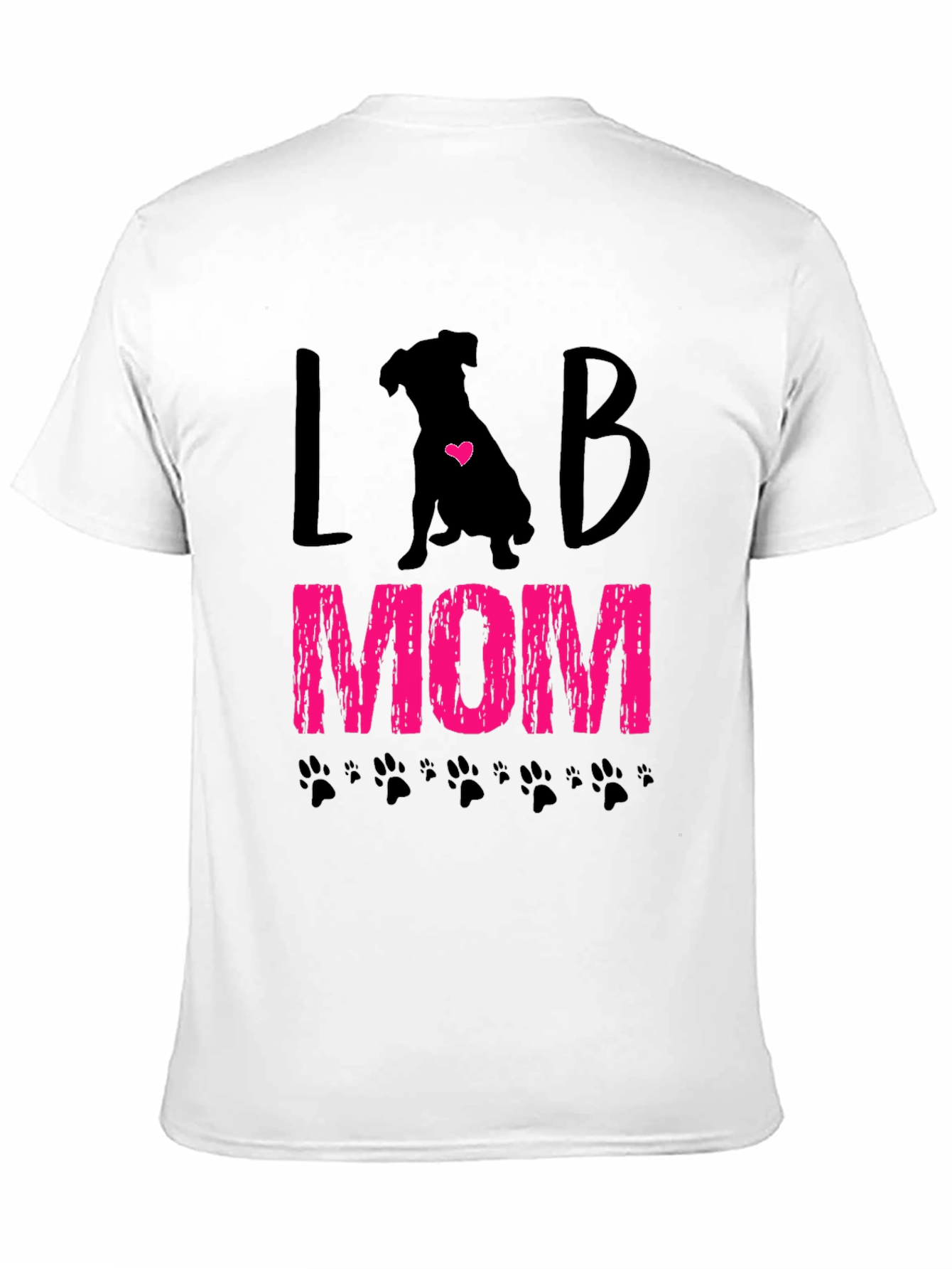 Lab Mom T-Shirt - Cute Dog Lover Tee