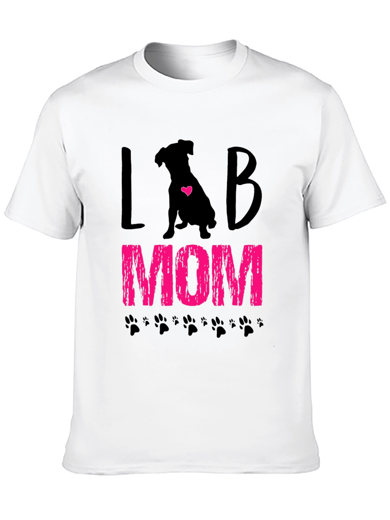 Lab Mom T-Shirt - Cute Dog Lover Tee