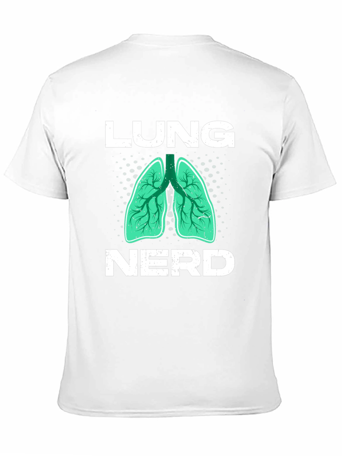 Lung Nerd T-Shirt Anatomy Graphic Tee