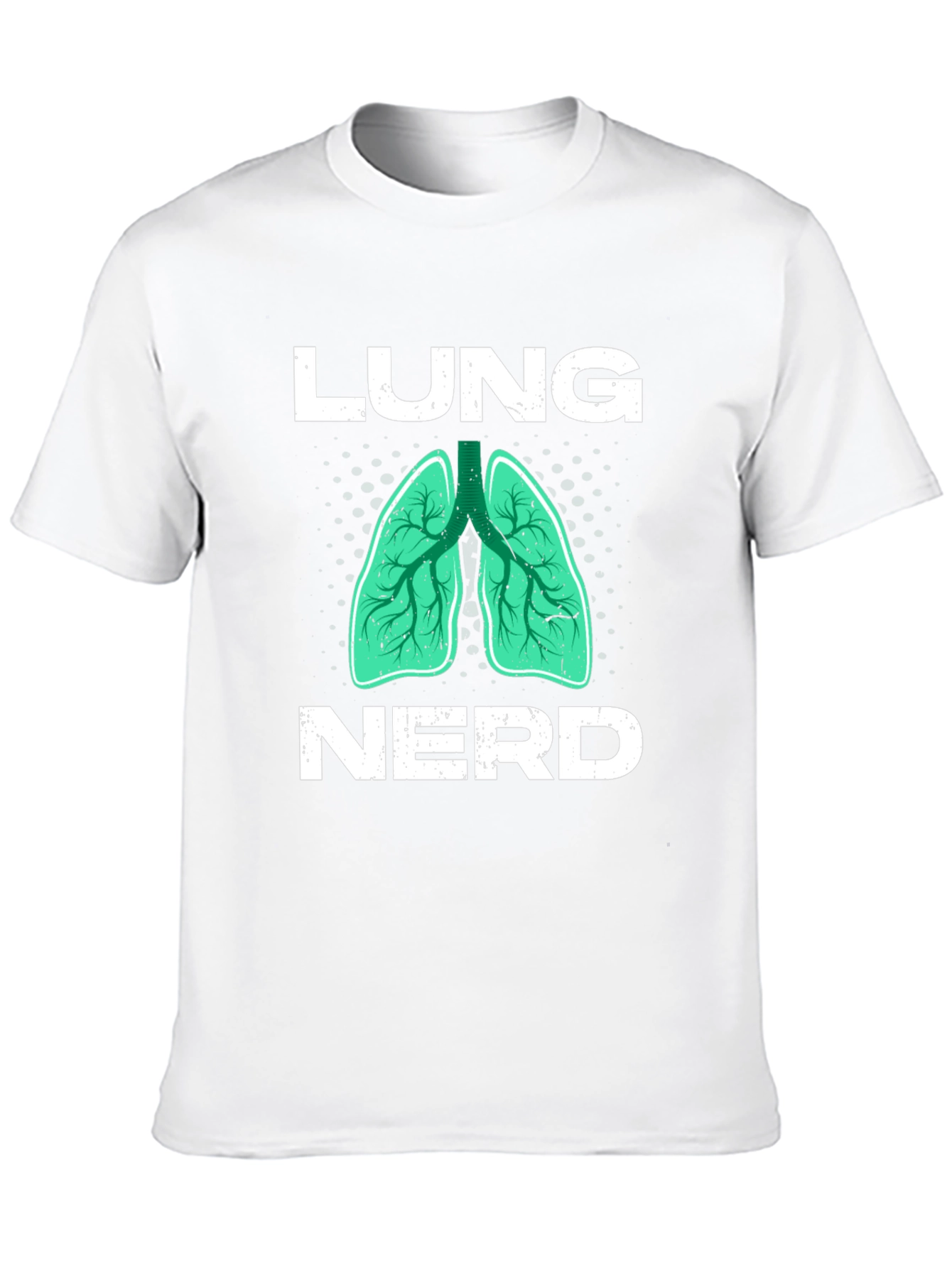 Lung Nerd T-Shirt Anatomy Graphic Tee